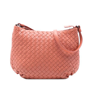 Pre-Loved Bottega Veneta Nappa Intrecciato Crossbody